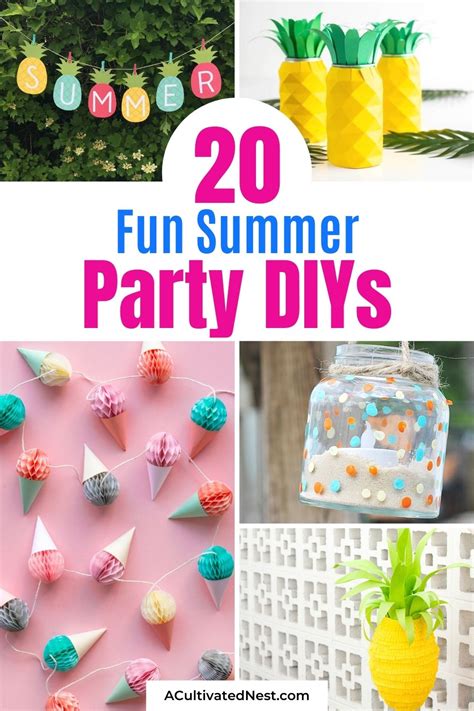 20 Fun Luau Party DIYs A Cultivated Nest