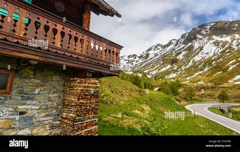 Views From The Grossglockner Pass Austria Stock Photo Alamy