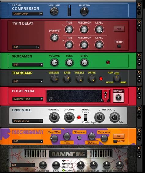 Master Of Puppets Guitar Rig Preset