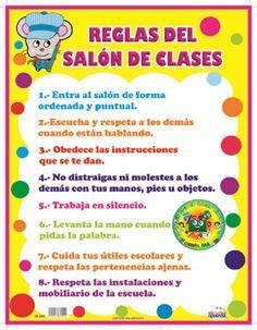 Normas de Clase o Salón motivo Furima 1 16411149 Normas del