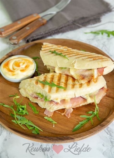 Panini Met Witloof En Ham Artofit