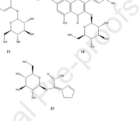 Chemical Structures Of Abundant Phenolic Compounds Reported In Ppf