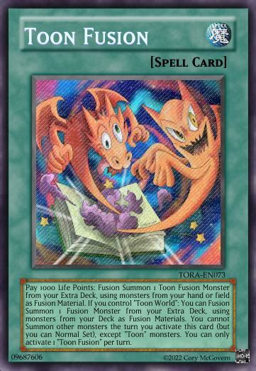 Toon Fusion Cardcustom Yu Gi Oh Custom Think Tank Wiki Fandom