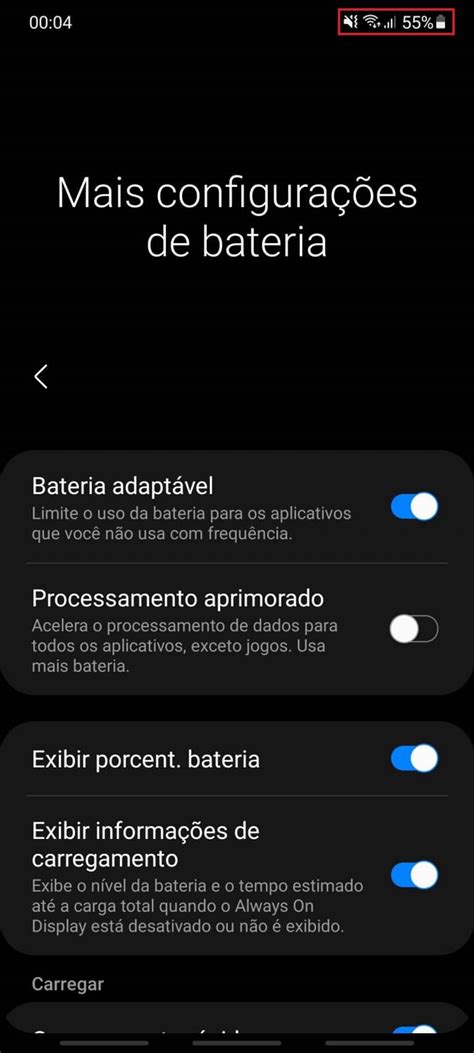 Como Exibir A Porcentagem Da Bateria No Android Olhar Digital