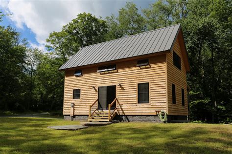 Timber Frame Cape In Livingston Manor NY Vermont Frames