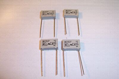 Uf Nf V Vac X Mains Interference Suppresion Capacitors