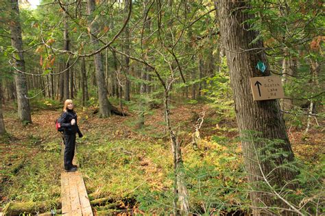 Hiking NB Scotch Lake Road Trail Mactaquac Provincial Park