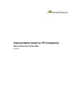 Fillable Online Implementation Guide For PCI Compliance Fax Email Print