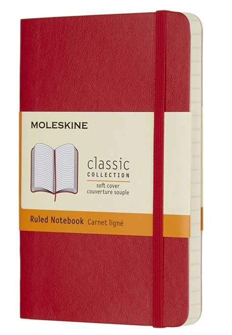 Carnet Classique Format De Poche Moleskine Lign Couverture Souple