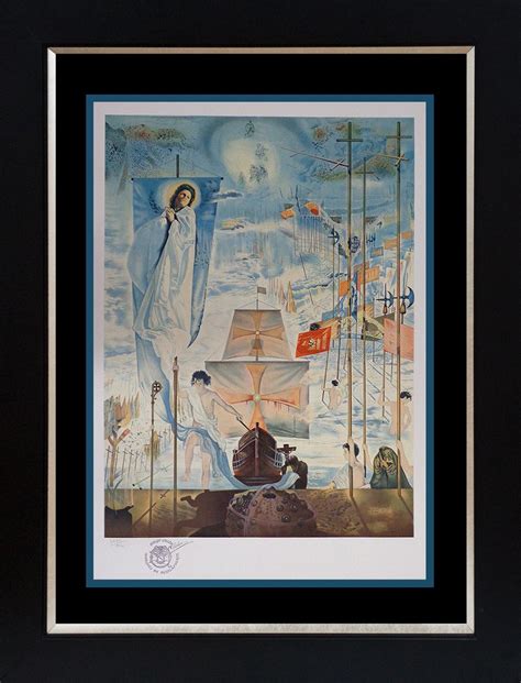 Sold Price Salvador Dali Discovery Of America Lithograph Limited