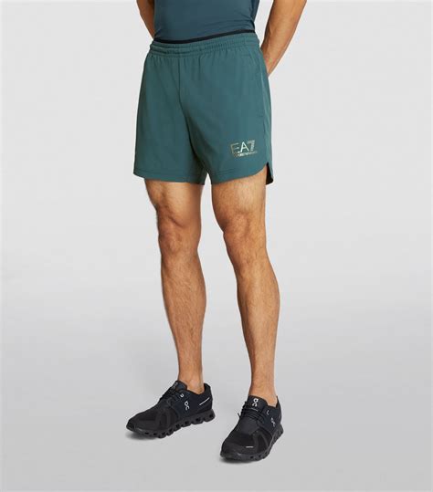 Mens Ea7 Emporio Armani Blue Ventus Shorts Harrods UK