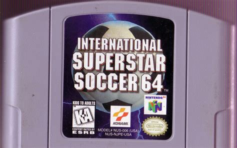 International Superstar Soccer Cover Or Packaging Material Mobygames