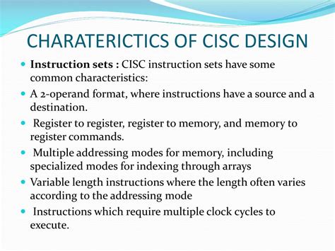 PPT - CISC Processor PowerPoint Presentation, free download - ID:2408642