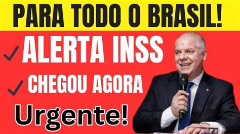 SAIU AGORA INSS ACABA DE EMITIR COMUNICADO URGENTE A TODOS YouTube