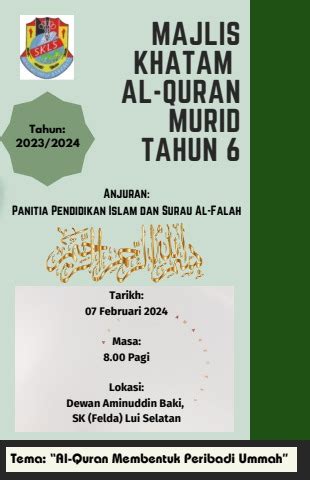 Buku Program Majlis Khatam Al Quran SKLS N Z Flip PDF AnyFlip