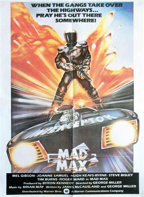 Mad Max Original Vintage Movie Poster | Vintage Film Posters