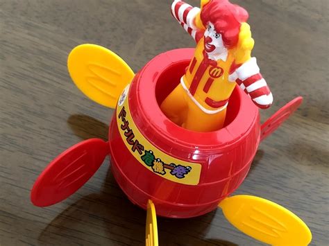 マック版くろひげ危機一発！ドナルド危機一発のドナルドがトラウマ気味な件。 - LIFE UP!!
