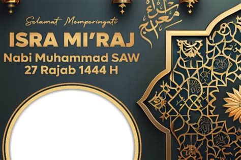 Link Twibbon Isra Miraj Nabi Muhammad Desain Paling Terbaru