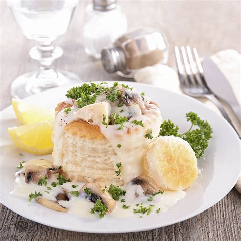 Recette Vol Au Vent De Poulet Et Champignons