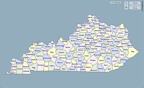 Kentucky Free Map Free Blank Map Free Outline Map Free Base Map