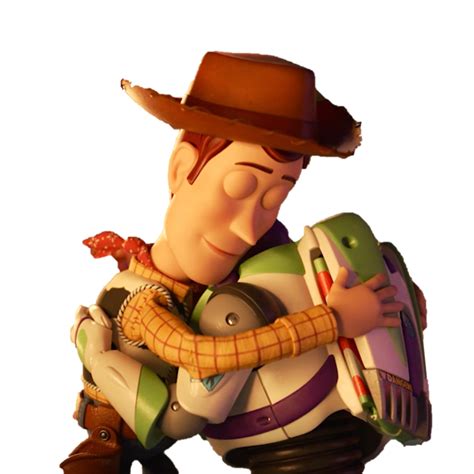 Woody and Buzz hugging by DarkMoonAnimation on DeviantArt