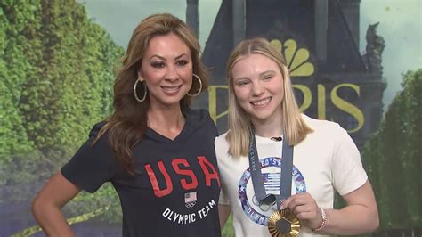 Arizona gymnast Jade Carey talks about winning gold medal at 2024 Paris ...