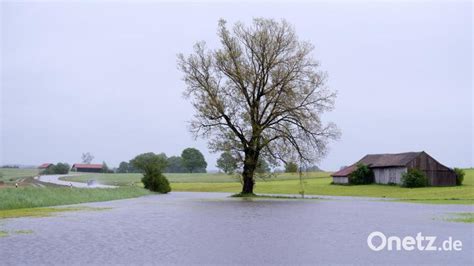 Dauerregen In Bayern Stra En Gesperrt Keller Berflutet Onetz