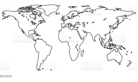 Mapa Planisferio Sin Divisi N Pol Tica Sin Nombres Meses Sin Inter S