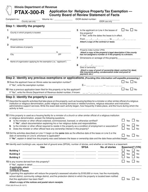 Ptax R Form Fill Out Printable Pdf Forms Online