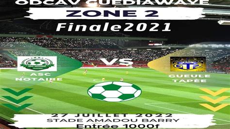 En Direct Odcav Guediawaye Zone Finale Asc Notaire Vs Asc