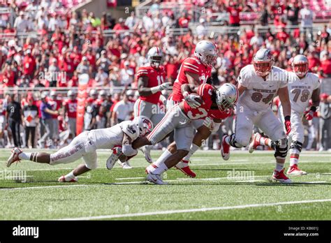 Ohio Stadium, Columbus, OH, USA. 23rd Sep, 2017. Ohio State Buckeyes ...