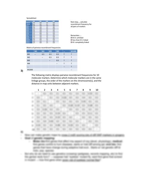 Solution Bio Lec Linkage Maps Studypool