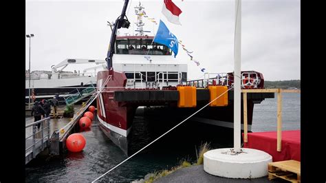 Northern Offshore Services Christening Ceremony For Mv Impresser Ctv