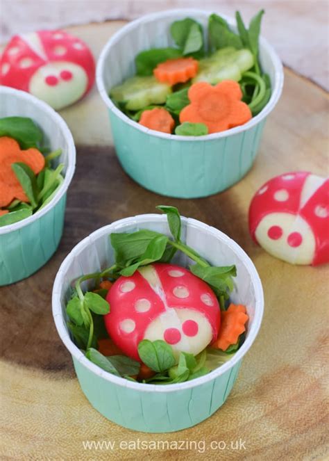 Cute Garden Themed Mini Side Salad For Kids Recipe Eats Amazing