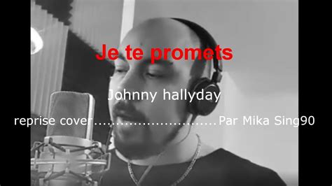 Cover Je Te Promets YouTube