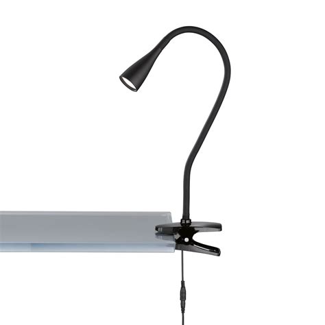 Lampa Z Klipsem Led Nox Czarna Lampy Pl