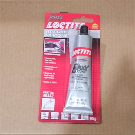 Jual Lem Loctite Rtv Silicone Gasket Grey Abu Original Henkel Shopee