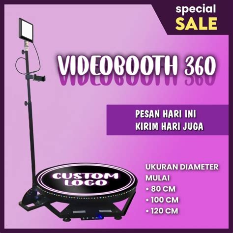 Jual Videobooth Photo Booth Spinner Shopee Indonesia