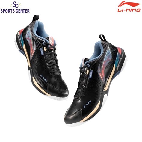 Jual New Limited Sepatu Badminton Lining Blade Df 01 Pro Ayat005 7 Black Shopee Indonesia