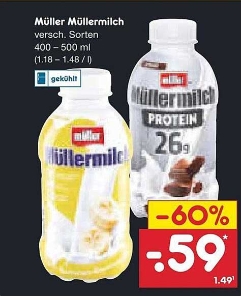 Müller Müllermilch Angebot bei Netto Marken Discount 1Prospekte de