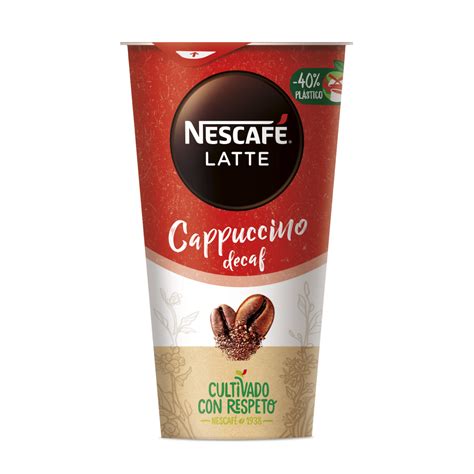 Cappuccino Descafeinado NESCAFÉ Latte