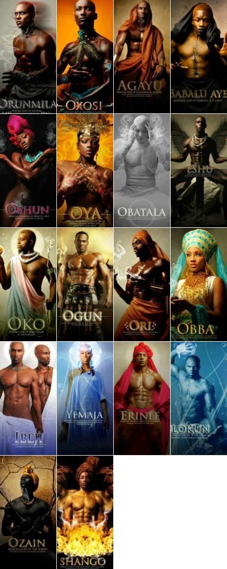 Orisha Colors Chart