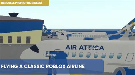 Flying A Classic Roblox Airline Youtube