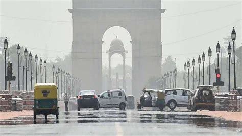 Imd Predicts Rains In Delhi Ghaziabad Noida Gurugram No Heatwave