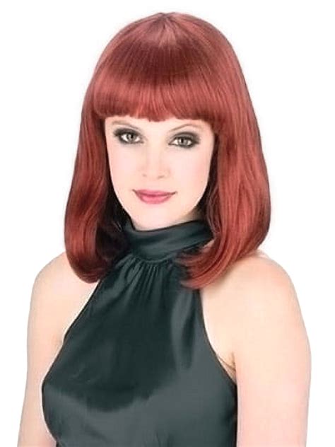 Fun World Womens Classic Beauty Auburn Wig