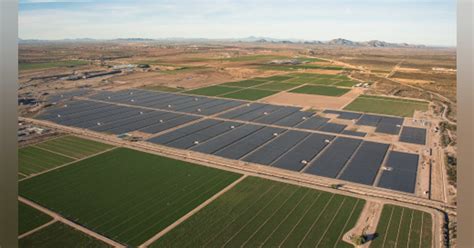 Solar Plant Will Charge Energy Storage Battery For Srp Utility Products