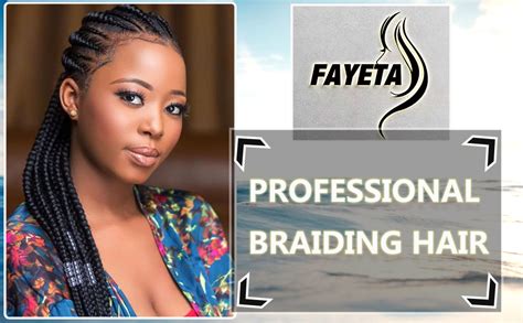 Fayeta Ombre Pre Stretched Braiding Hair 28 8 Packs Silky Color Blend Braid Hair Extensions