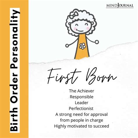 birth order personality traits   birth order