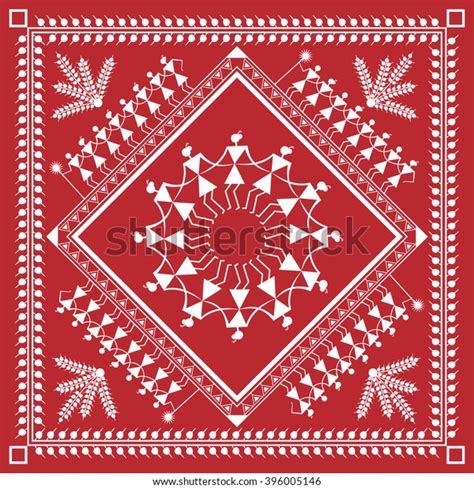 648 Warli Painting Borders Stock Vectors, Images & Vector Art | Shutterstock