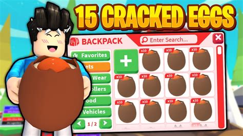 Ich ÖFFNE 15 NEUE CRACKED EGGS in Adopt Me und BEKOMME YouTube